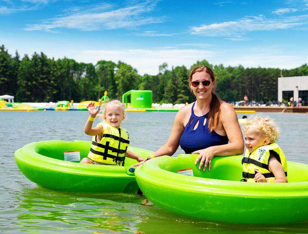 Lake Rafts Pool Add-Ons and Rentals: Cabanas, Kayaks & More | Land of Natura