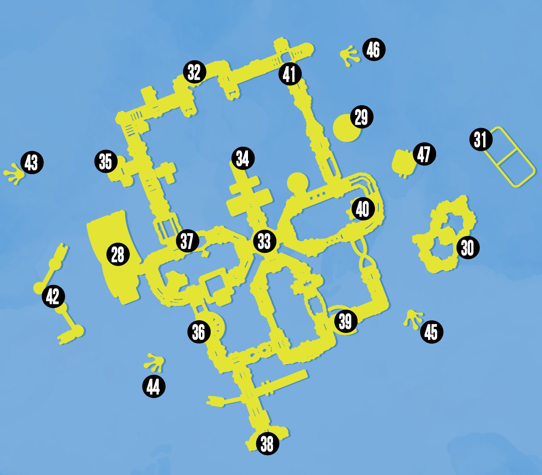 Inflatables zone map